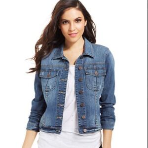 Kut from the Kloth Small Wash Denim Jacket